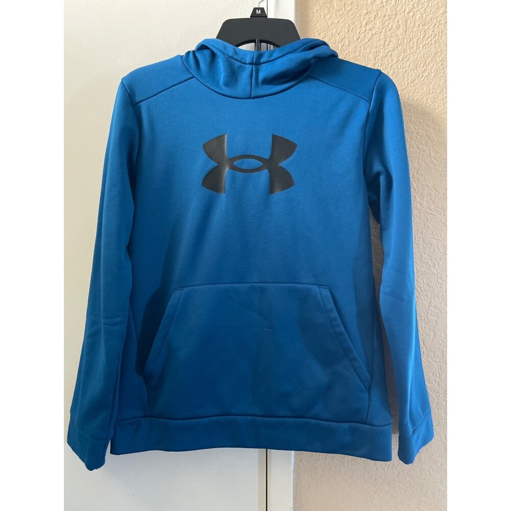 Under Armour Hoodie Logo Youth Large Blue